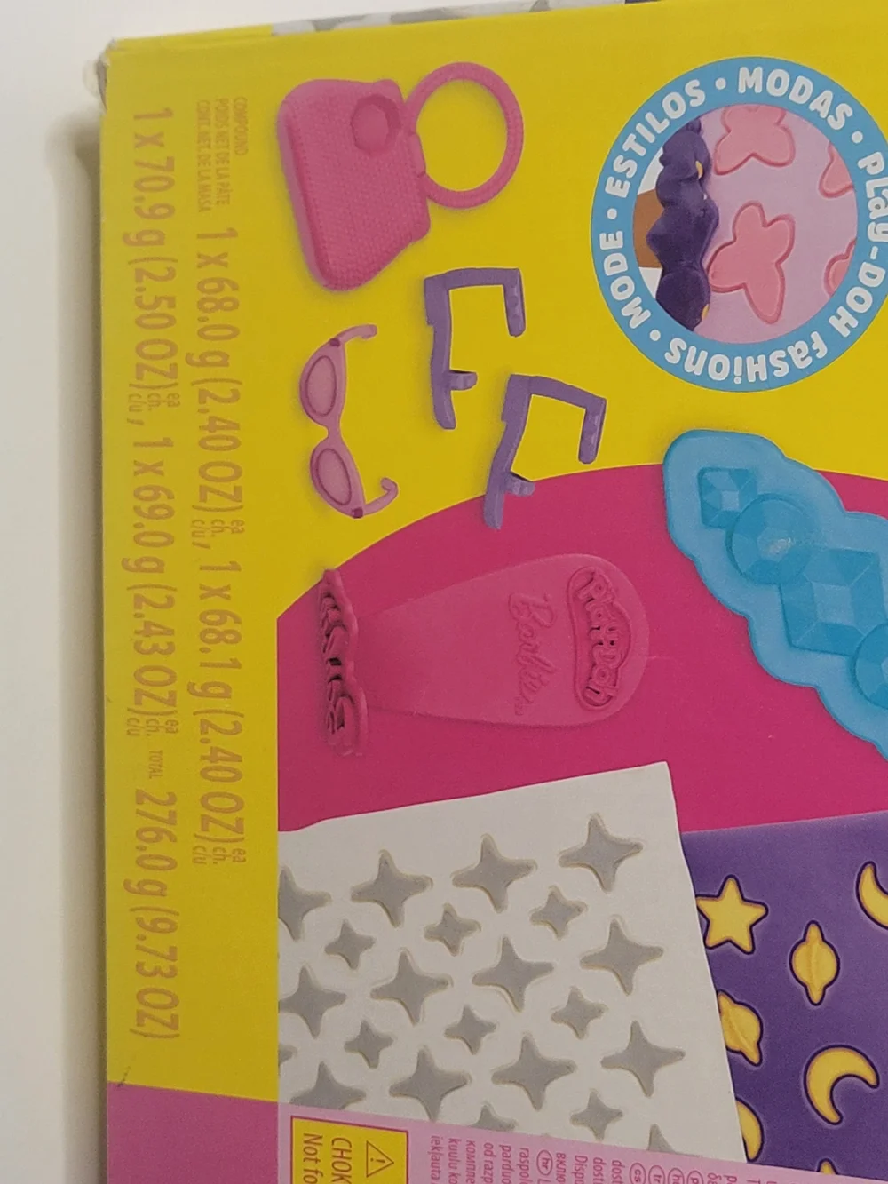 Play-Doh Barbie Sparkles & Gems Playset — Pink & Yellow